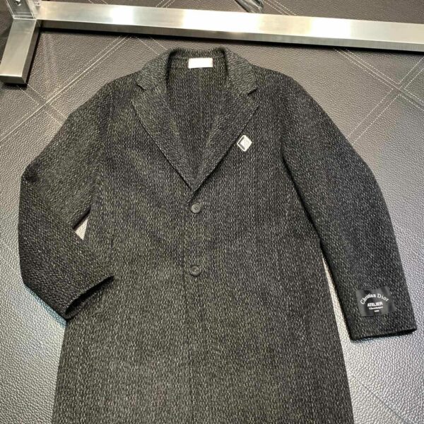 Dior men's lambswool coat