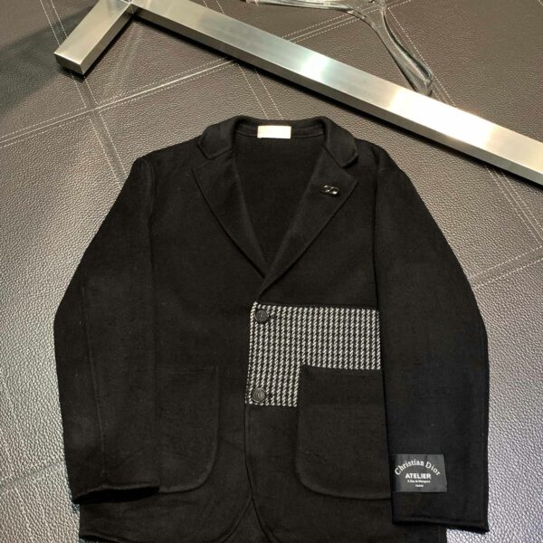 Dior men's lambswool coat