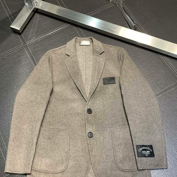 Dior men's lambswool coat