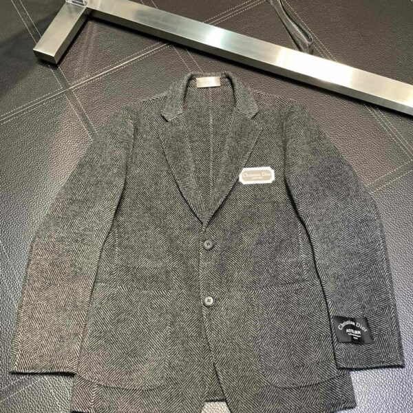 Dior men's lambswool coat