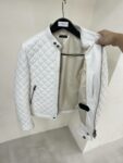 Tom Ford 23 catwalk style slim stand collar leather jacket