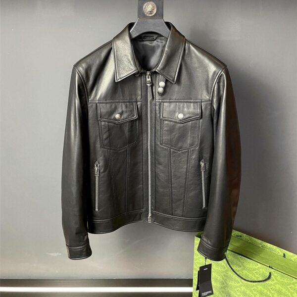 Tom Ford 23 Paris Fashion Week Leather Jackets