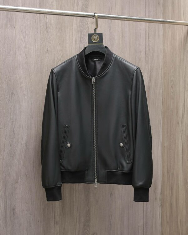 Tom Ford Sheepskin baseball jacket