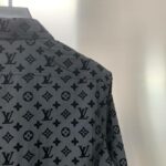 Louis Vuitton Flocked jacquard all over printed long sleeve shirt