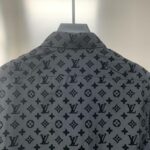 Louis Vuitton Flocked jacquard all over printed long sleeve shirt