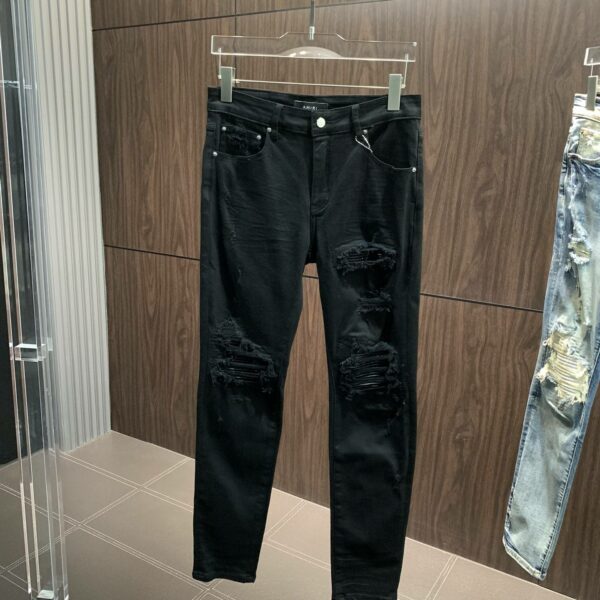 Amiri slim fit petite straight jeans