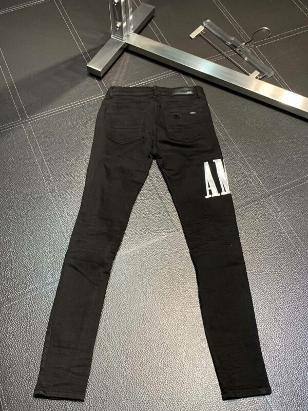 Amiri slim fit petite straight jeans