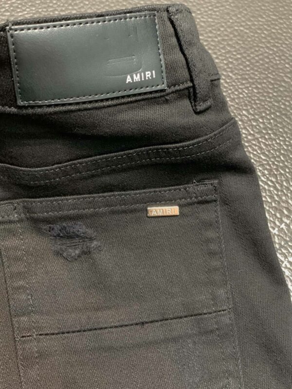 Amiri slim fit petite straight jeans