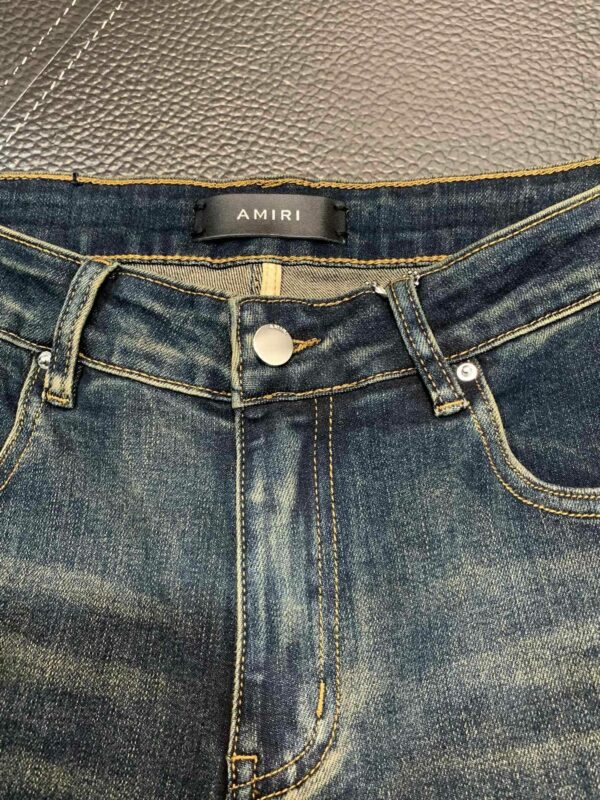 Amiri slim fit petite straight jeans