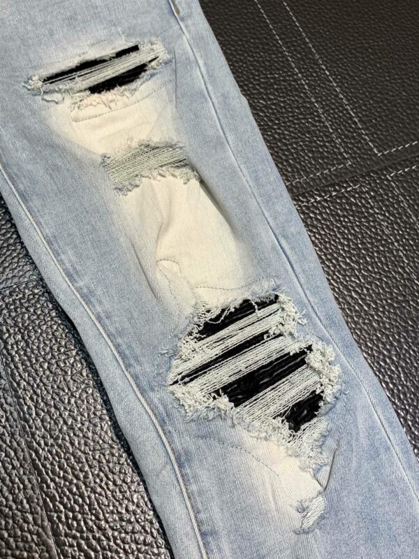 Amiri slim fit petite straight jeans