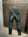 Amiri slim fit petite straight jeans_副本