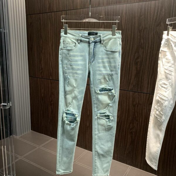 Amiri slim fit petite straight jeans