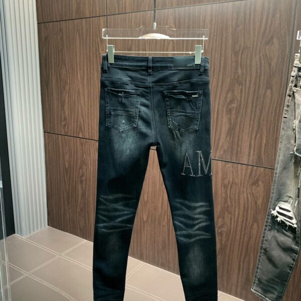 Amiri slim fit petite straight jeans