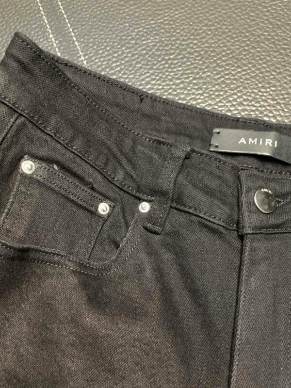 Amiri slim fit petite straight jeans