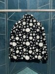 Louis Vuitton  X  Yayoi Kusama collaboration belted jacket