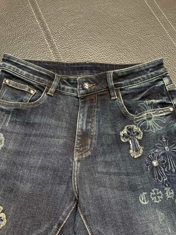 Chrome Hearts slim straight jeans