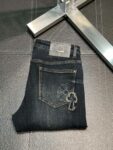 Chrome Hearts slim straight jeans