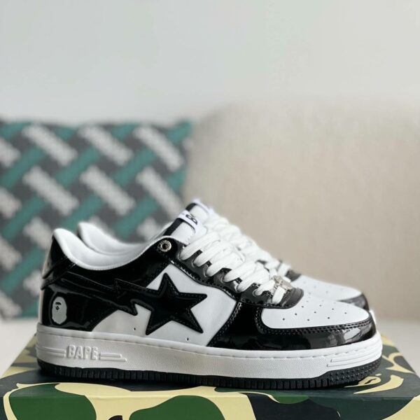 A BATHING APE Mens BAPE STA LOW SNEAKER