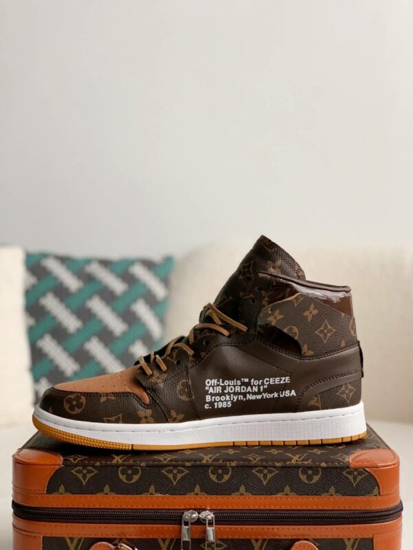 LOUIS VUITTON × NIKE AIR FORCE 1 Sneaker High-tops