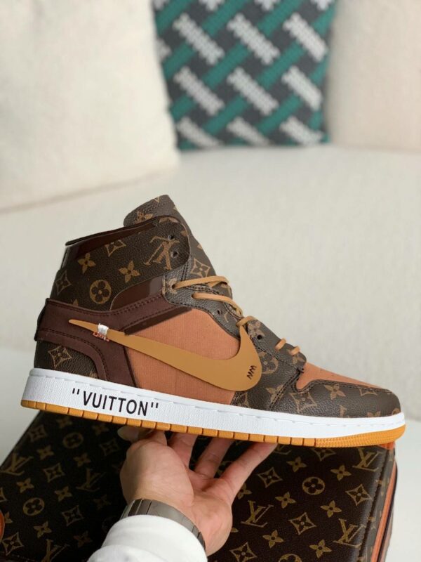 LOUIS VUITTON × NIKE AIR FORCE 1 Sneaker High-tops