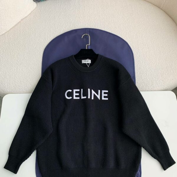 Celine sweater knitted material