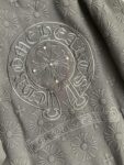 Chrome Hearts Embroidered patchwork wool baseball jacket