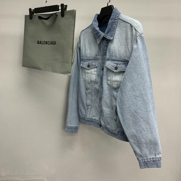 Balenciaga reverse denim jacket