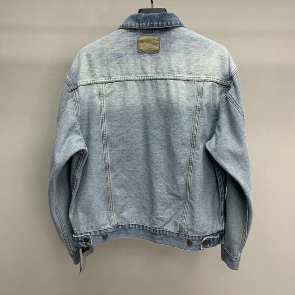 Balenciaga reverse denim jacket