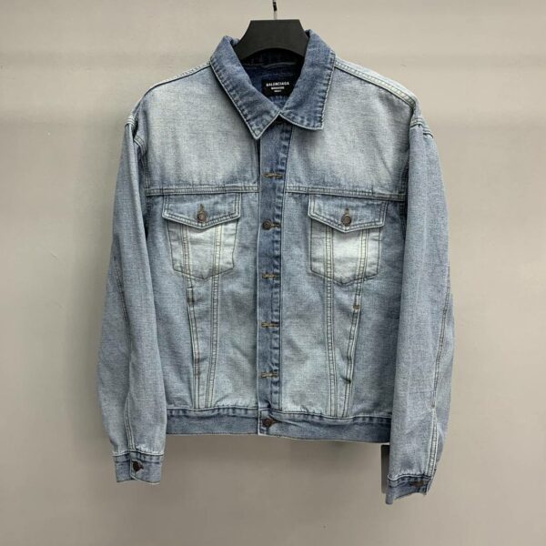 Balenciaga reverse denim jacket