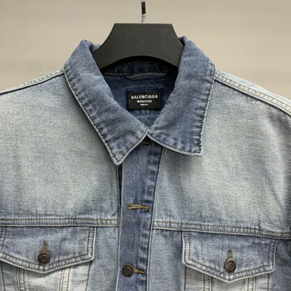 Balenciaga reverse denim jacket