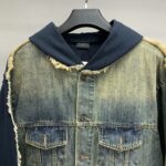 Balenciaga patchwork denim jacket