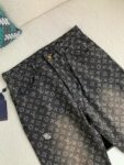 Lv 2023ss show style wave jeans