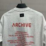 Balenciaga V long sleeve T-shirt