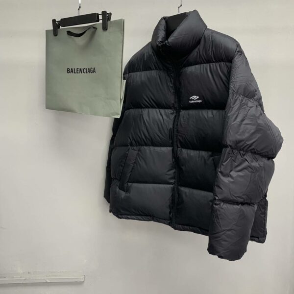 Balenciaga reflective down jacket