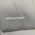 Balenciaga small letter down jacket