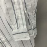 Balenciaga striped long-sleeved shirt