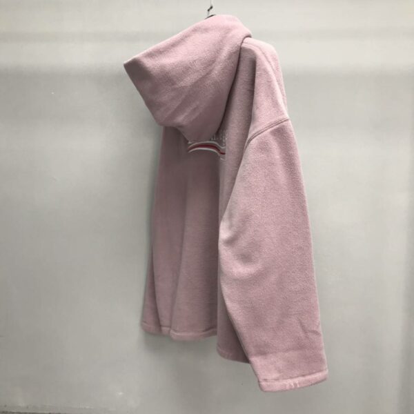 Balenciaga Polar Fleece Coke Hooded Sweatshirt