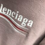 Balenciaga Polar Fleece Coke Hooded Sweatshirt