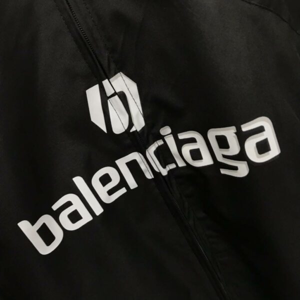 Balenciaga patchwork team jacket