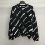 Balenciaga letter sweater