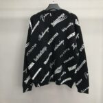 Balenciaga letter sweater