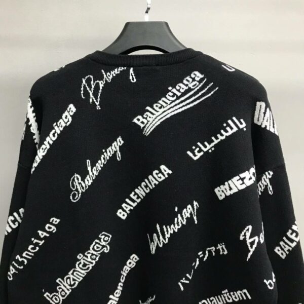 Balenciaga letter sweater