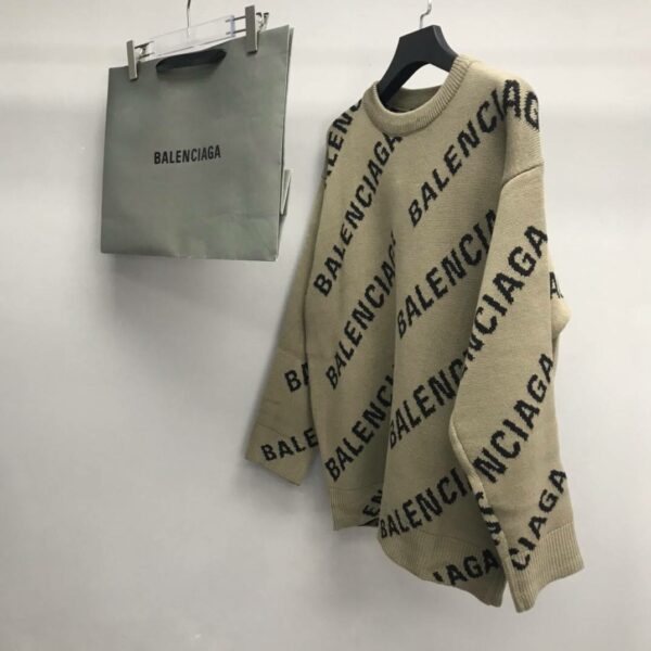 Balenciaga letter sweater