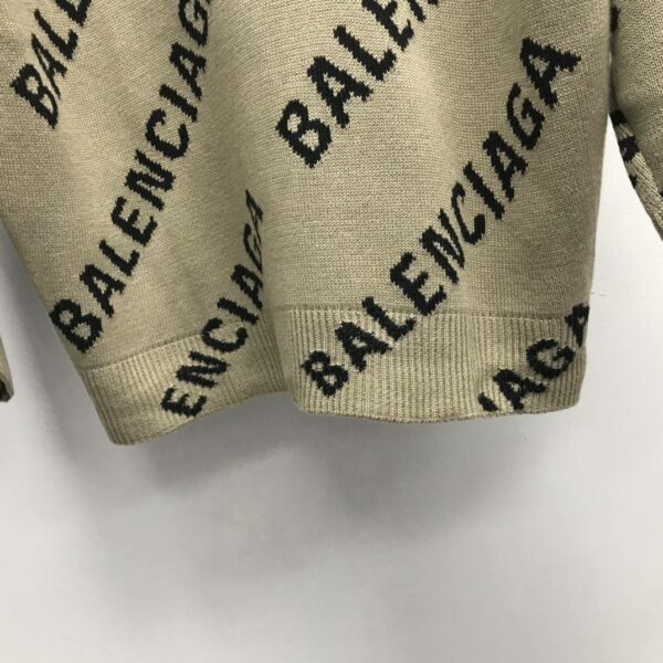 Balenciaga letter sweater