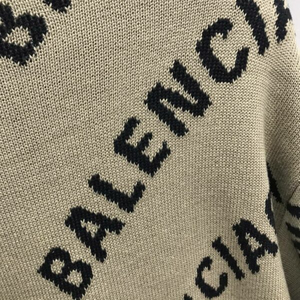 Balenciaga letter sweater