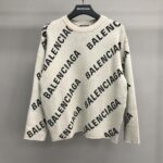 Balenciaga letter sweater