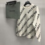 Balenciaga letter sweater