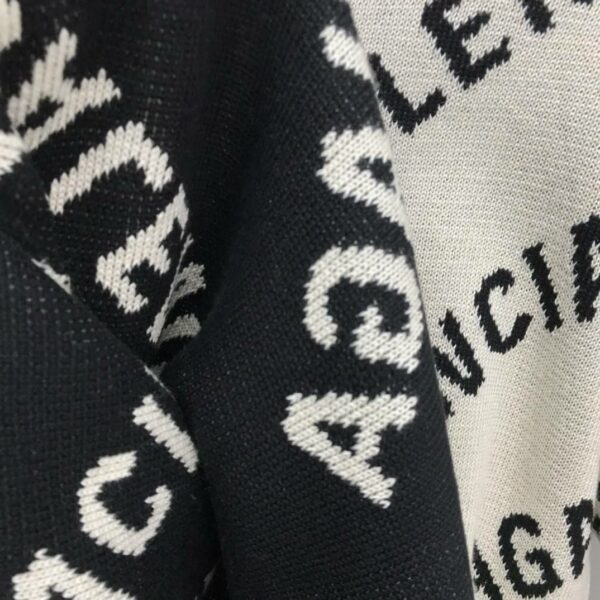 Balenciaga letter sweater