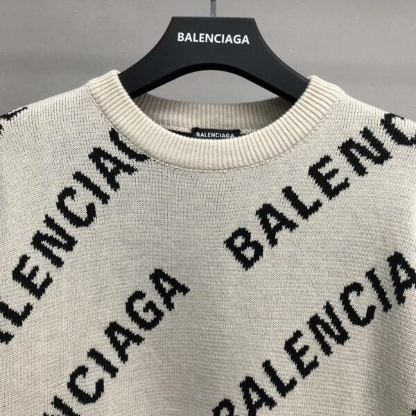 Balenciaga letter sweater