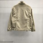 Balenciaga lettered lambswool jacket